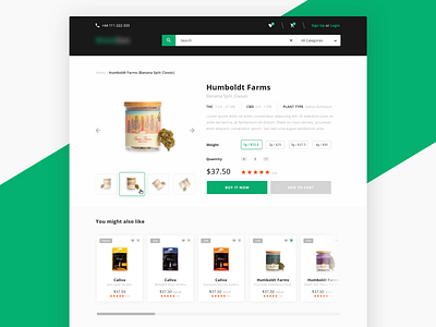 E-commerce for Cannabis Products