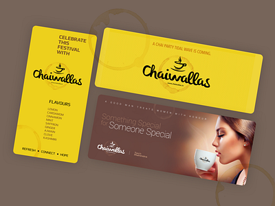 Chaiwallas - Branding branding design graphic design logo typography