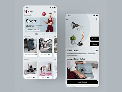 Marketplace app appdesign design graphic design marketplace screen ui ux