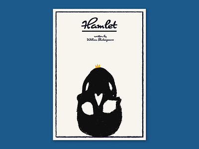 Hamlet art design graphic design graphics hamlet illustration plakat poster theatre visual communication