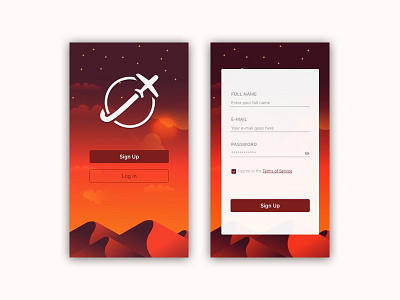 Signup daily ui challenge signup ui design