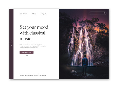 Music Landing Page