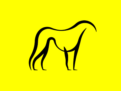 Borzoi animal branding design graphic design icon illustrator linework logo logo design monogram vector
