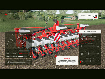 Kuhn Seeding Simulator