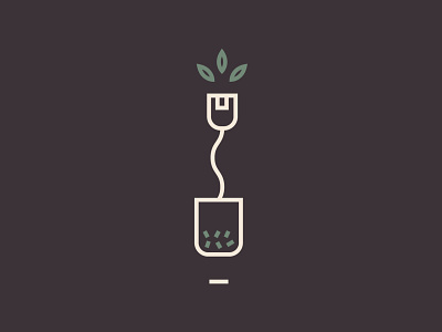 Bio tea branding design graphic design icon illustration linework logo logo design monogram vector