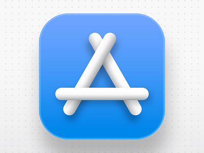 The App Store 3d adobe app app store apple digital icon illustrator ios