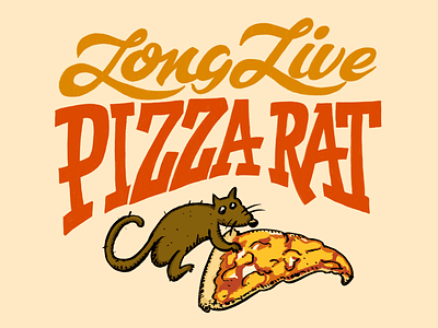 Long Live NYC Pizza Rat!