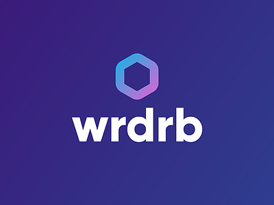 Wrdrb Logo Small branding fashion gradient icon logo logomark mark stylist web design