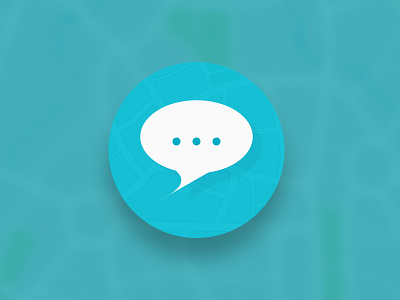 Daily UI 005 - App Icon app app icon chat daily ui design material