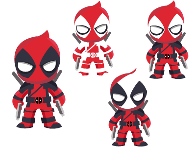 Download Deadpool Dxf Designs Themes Templates And Downloadable Graphic Elements On Dribbble