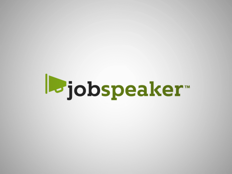 Jobspeaker Logo Animation adobe after effect animation brand