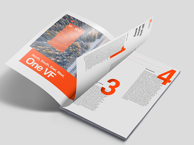 Annual Report: VF corp adobe annual report book design creative cloud editorial design illustrator indesign layoutdesign photoshop print type typography