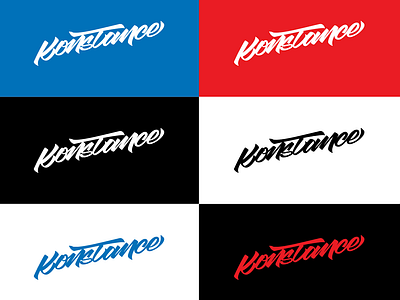 Konstance - Custom logo type adobe branding custom lettering custom type graphic design illustrator lettering lettering artist logotype type typography vector art wordmark