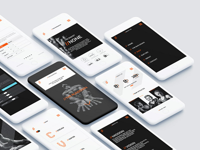 Spectra Mobile site Screen brand identity branding digital graphic design iphone layout mockups screens typography ui uiux ux web app web design