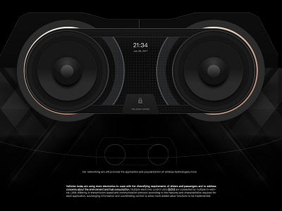vehicle dashboard UI-04