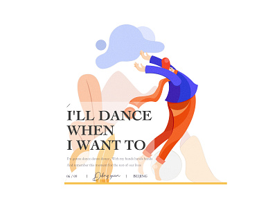 Dance boy 10 cartoon illustration dance dancer ui