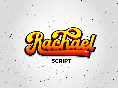 Rachael Script Debut Studio bold rachael retro script urban vintage