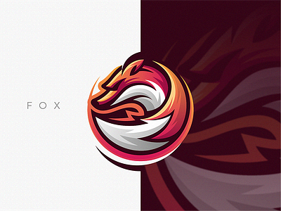 Fox. animal branding design icon illustration logo mark modern simple symbol
