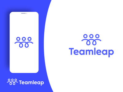 Teamleap clean clever construction creative design dribbble graphic icon illustrator logo mark minimal minimalist modern monogram simple team