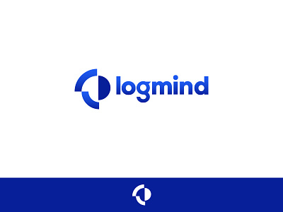 Logmind analitycs clean clever construction creative data design dribbble graphic icon illustrator logo minimal minimalist modern simple