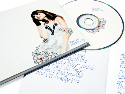 Kate Nash - CD cover cd typography