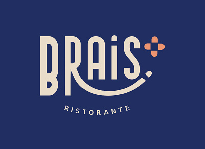 BRAIS Ristorante Logo branding branding and identity branding design design graphic design logo logodesign