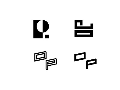 The Objects Project's Logomark Exploration branding branding design graphic design illustration logo vector