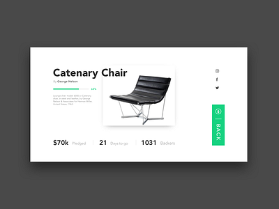 Daily UI #032 Crowdfunding Campaign