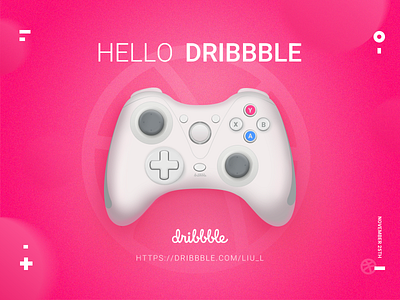 Hello Dribbble game controllers quasiphysical