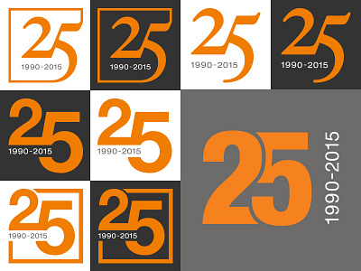Ecosens – Design Element “25” 25 anniversary branding design element logo swiss