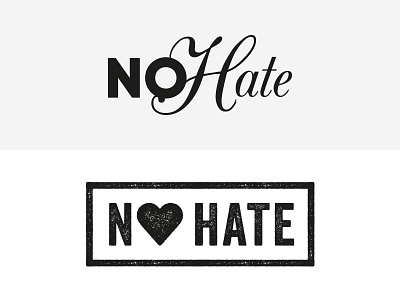 Fashion label NO HATE blackwhite branding fashion fashionlabel logo nocolour nohate norace