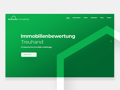 Webdesign + webdevelopment bruehwiler-immobilien.ch