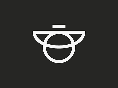Geometry Bee freelance design geometric logo concept logo design logo graveyard minimal minimal logo modern