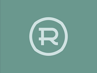 "R" color scheme designer for hire freelance designer letterform logo logo concept logo design modern registered trademark