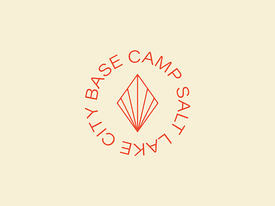 Base Camp 🏔️ brand identity branding co op color scheme creative space freelance identity design logo design salt lake city typesetting typography