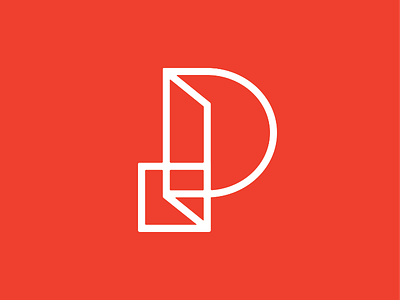 "P" Logo Study branding design letterform logo concept logo design logo study minimal modern new p simple logo tech