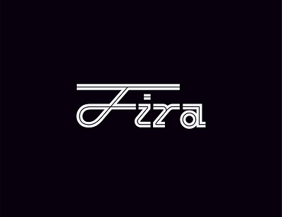 Fira Logotype brand identity branding concept freelance graphic design identity design logo logo concept logo design typography