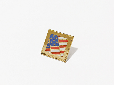 USPS Enamel Pin