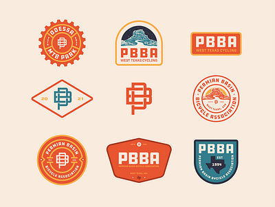 PBBA Badges badge design badge logo badges graphicdesign identitydesign illustration logo design branding logodaily logodesign logos