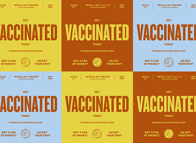 'Nuff Said colorful concept covid covid sucks design get vaccinated graphic design lettering poster poster design pro vaccine typography vaccinated