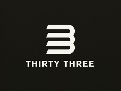 Thirty Three branding film identity design logo logo concept logo design slc