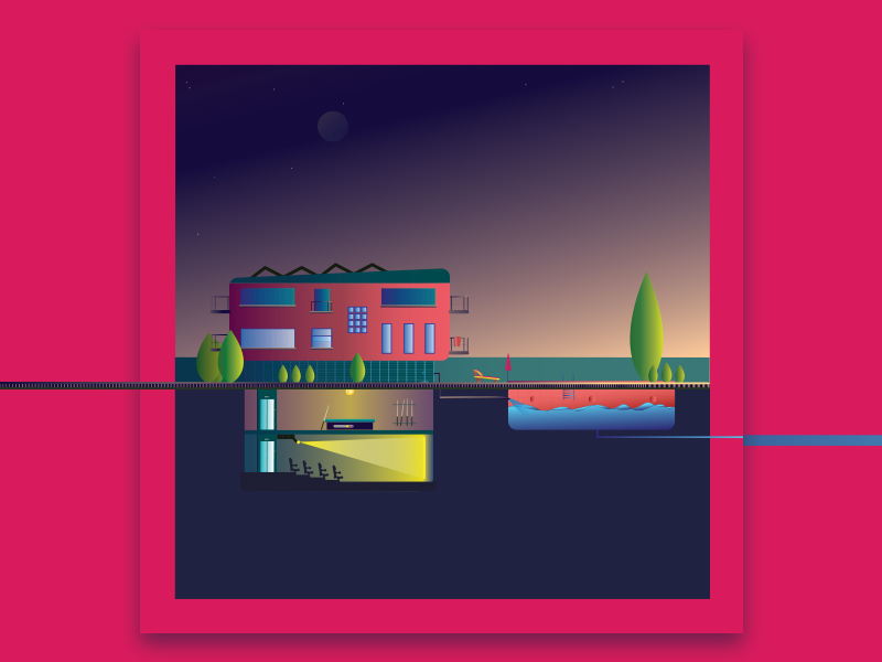 Dream House By Bo Aurora On Dribbble