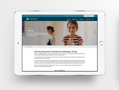 Healthcare website redesign/launch design digital website