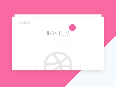 Dribbble invitation design dribbble invitations invite