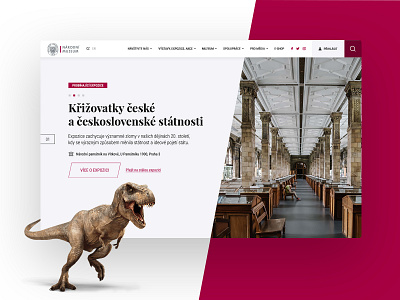 Czech National Musem rocks in the 21st century! app brand image design museum pixelmate prague ux website