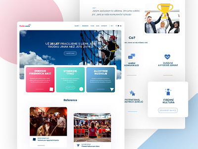 Team Building Website grabs your attention and doesn't let go brand image design pixelmate team building user testing ux website