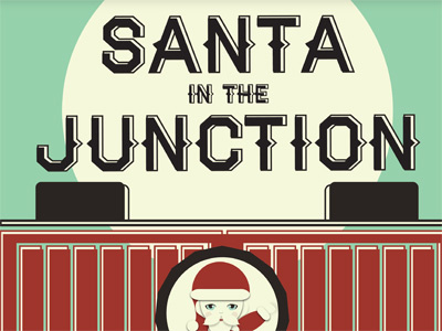 Santa in The Junction