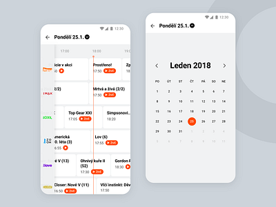 iPrima app - TV Schedule