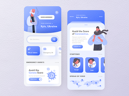 UI Design - Health Companion App Design by msdesigns on Dribbble