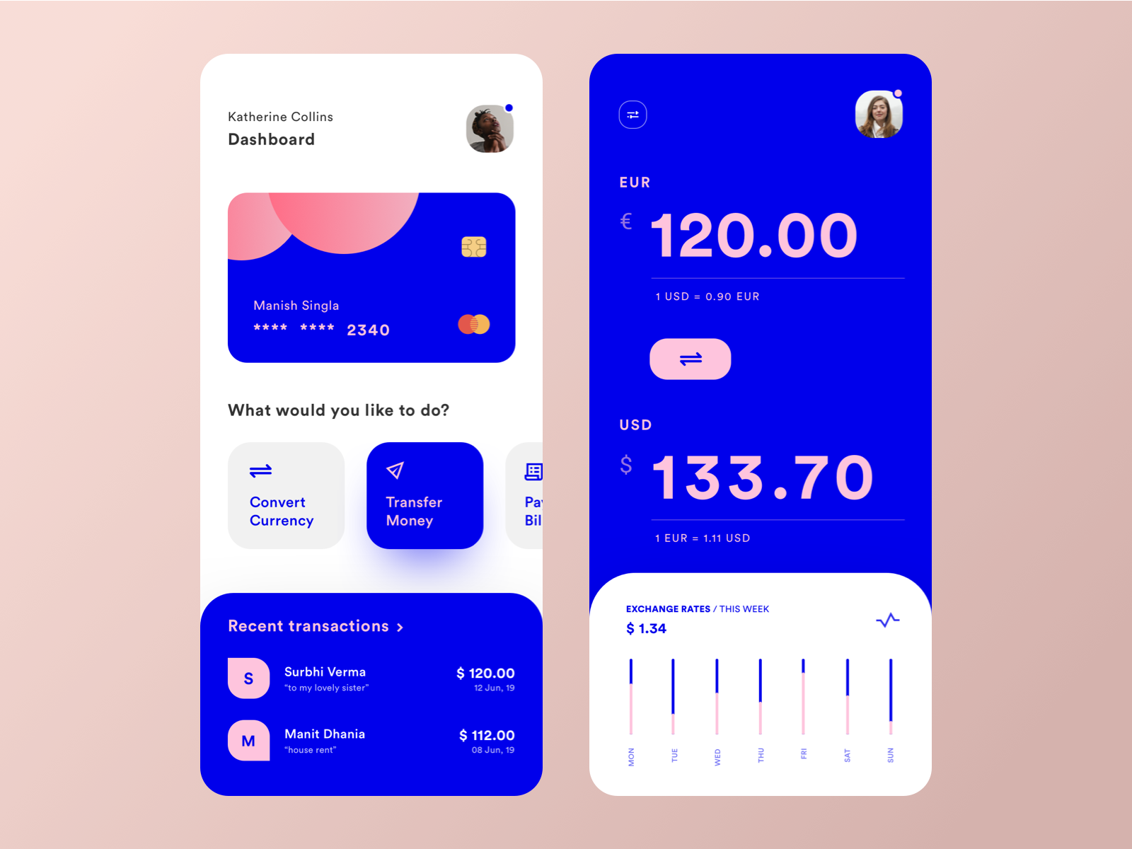 All-in-one Banks App Concept by msdesigns on Dribbble